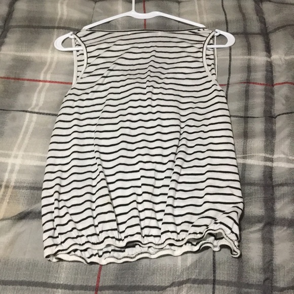 Cute striped shirt with cute bow on the front!! - Picture 2 of 4